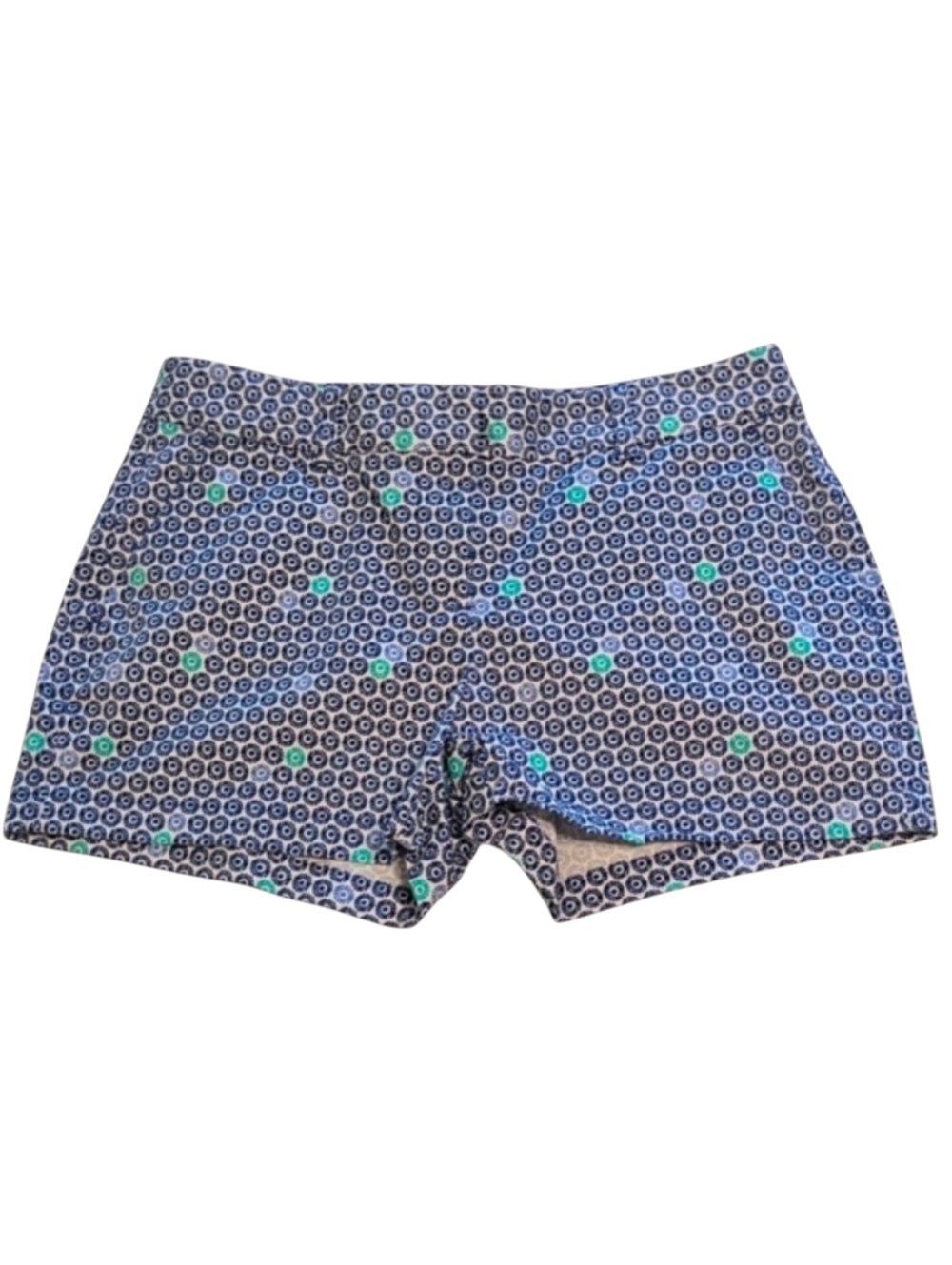 Vineyard Vines High Waist Blue and Green Shorts Size 8